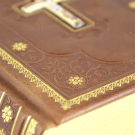 The book "The Holy Gospel"